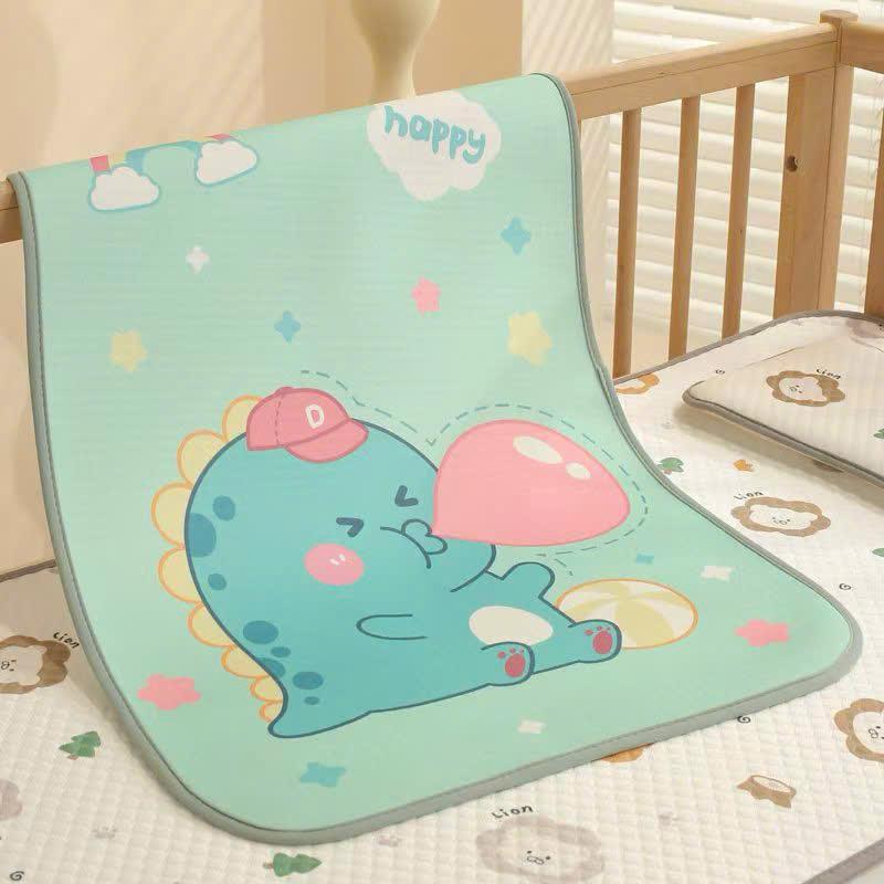  Lót cho bé chống thấm in hình 5D kích thước 50x70cm mặt trên chất vải cotton chống thấm 
