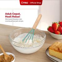 Gambar [Spesial Koko Panci] Cypruz Silicone Pengocok Gagang Kayu Egg Kitchenware dari Cypruz Kitchenware Kota Administrasi Jakarta Utara 5 Tokopedia