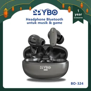 TWS Bluetooth Earphone Bo-324 ANC 2x dengan Chip H2, Peredam Kebisingan Aktif & Spatial Audio, Dolby Atmos, Baterai 30 Jam - Untuk Fokus dan Hiburan Premium Headphone Telepon Headset Wireless Earbud