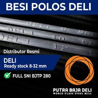 Gambar Besi Beton Polos DELI TP 280 Sertifikat Full SNI - 8mm dari BAJA SUKSES Kota Administrasi Jakarta Pusat 1 Tokopedia