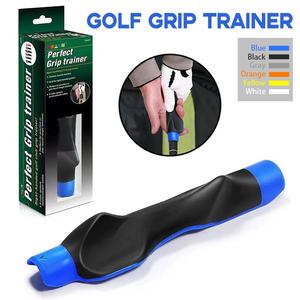 ゴルフトレーニンググリップ、1個入り、ゴルフスイングトレーニング補助具、グリップ矯正器、初心者向けトレーニング補助具、ゴルフアクセサリー、注目商品