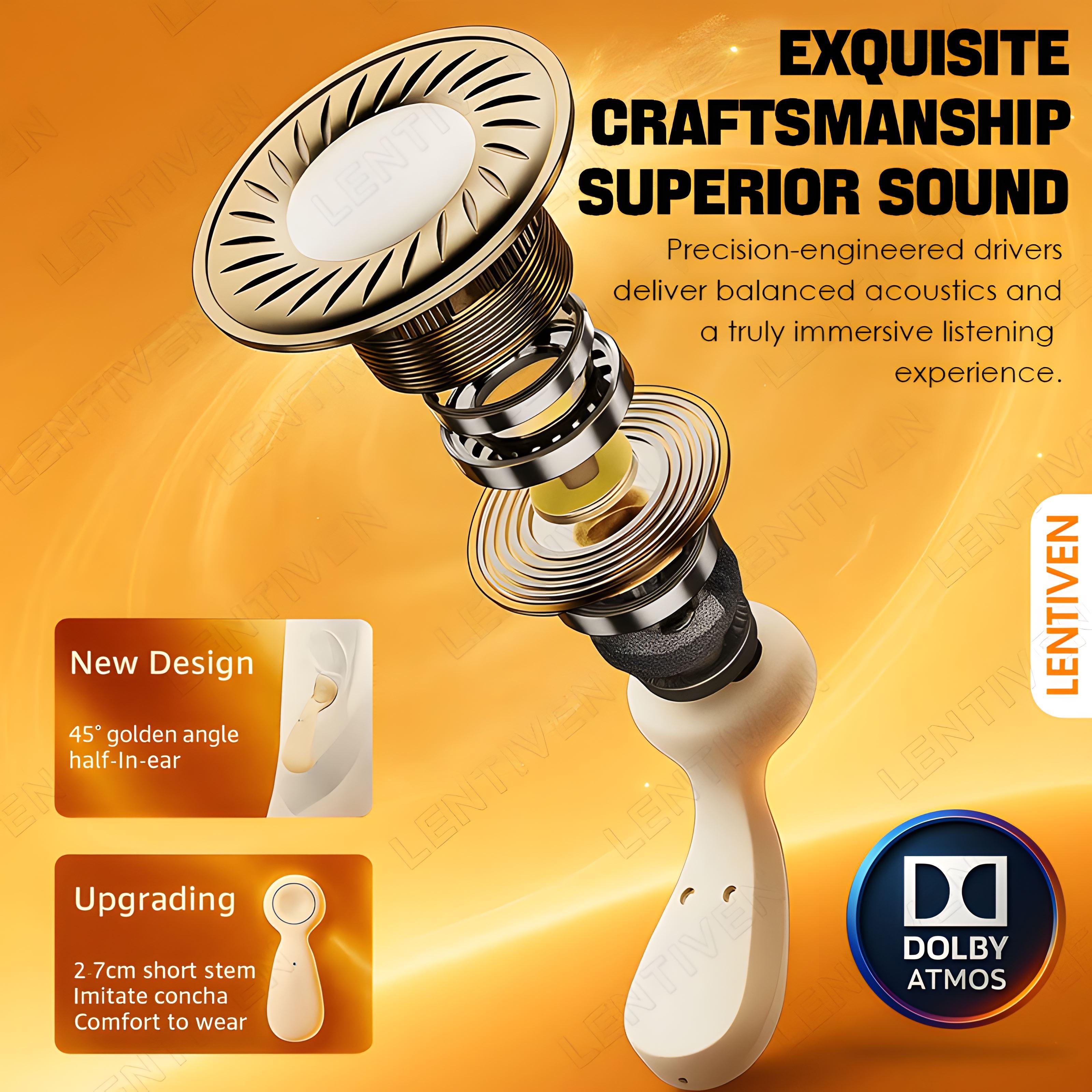 YIBAO LENTIVEN True Wireless Earphone Bluetooth 5.4 Mini Earbuds Headset IPX5 Bass Up Garansi 1 Tahun W11 YIBAO LENTIVEN True Wireless Earphone Bluetooth 5.4 Mini Earbuds Headset IPX5 Bass Up Garansi 1 Tahun W11