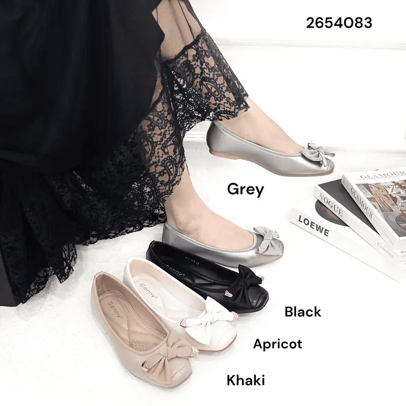 Genny Flatshoes Pita Wanita 2654083 - Sepatu Flat - Cewek 0