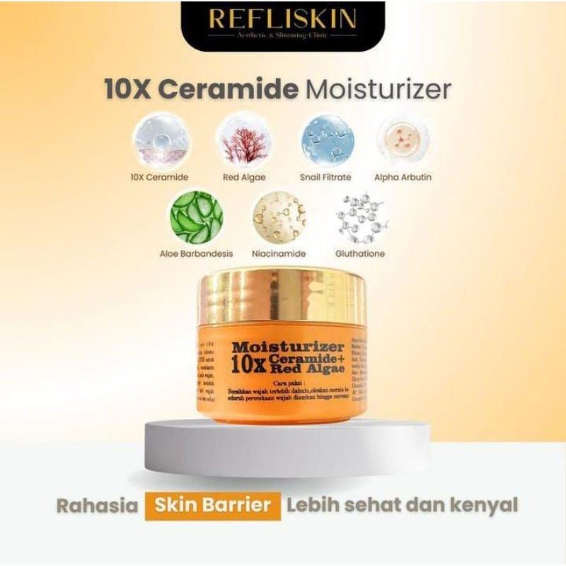 Product Introduction of Refli Moisturizer 10x Ceramide + red Algae 10ml - Moisturizer Infusion - Merawat Kulit Yang Rusak - Berjerawat - Bruntusan - Sensitive - Skincare Viral Ori 0