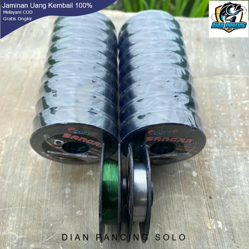 SENAR PANCING CURVE SANGAR IKAN MICRO MURAH untuk waderan, uceng, dll 0