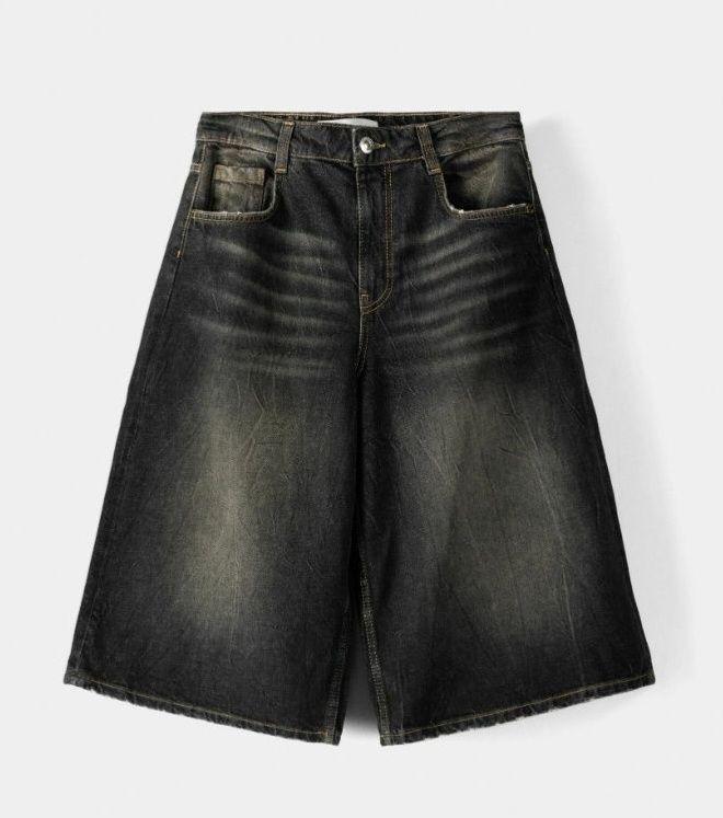 Jorts Baggy Short Jeans Unisex / Jorts Jeans Short Denim / Celana Jeans Pendek 3/4 Pria Wanita Unisex/ Celana Pendek Jorts Pants Short 4