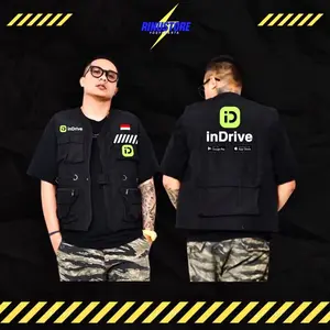 ROMPI/VEST Custom | Desain Keren | HARGA MURAH kualitas nggak murahan | FREE STIKER