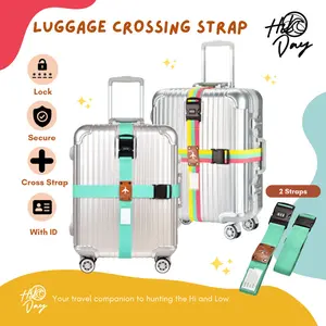HILODAY Strap Luggage Sabuk Pengaman Koper Travel