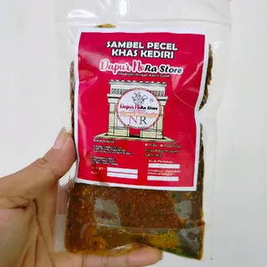 Sambel pecel khas kediri Dapur Nora Store 500 Gram pedas Sambal