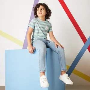 Max Fashions Celana Anak Laki-laki Plain Slim Fit Jeans