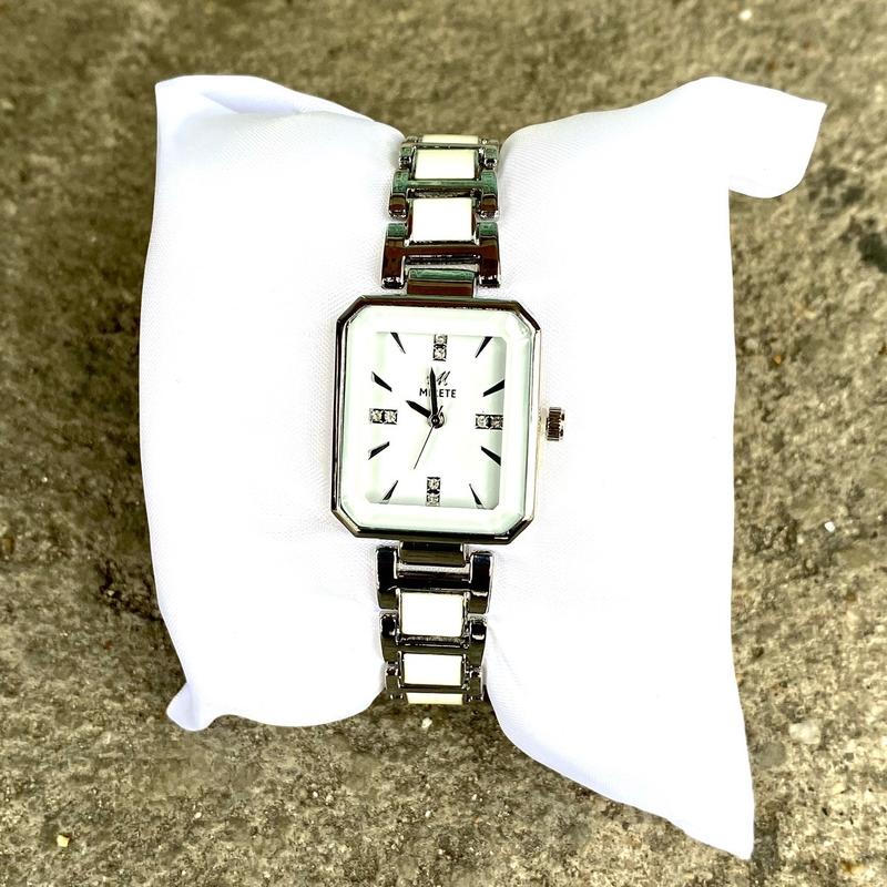 COD Jam Tangan Mirete Wanita Rantai Keramik Analog  Terlaris Best Seller Watches 3