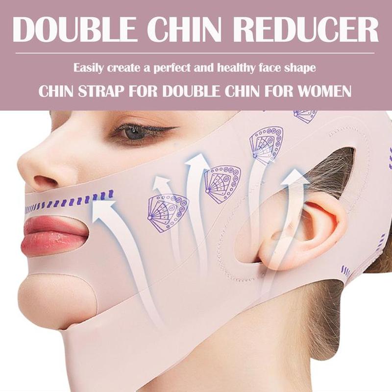 Product Introduction of SENSIOHOME V Line Face Lifting Strap for Double Chin Reduction,Face Lifting Sculpting,Adjustable Skincare Tool Sleeping Mask Strap Band for Women and Men. 5
