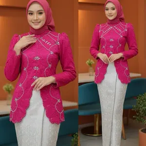 Atasan Kebaya Maryam Wanita Free Hijab
