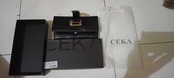 Product Review of CEKA Dompet Wanita Serbaguna Panjang Dompet Croco Kulit Dompet Kartu Terbaru - Lindex Long Wallet from l**a 2