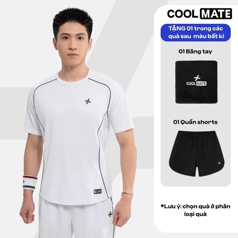 Quần shorts nam Pickleball Exdry Essentials co giãn thoáng khí - Drop 2 -…