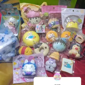 SQUISHY LICENSED MURAH (YUMMIIBEAR, IBLOOM, SUMIKKO GURASHI, CHIGIRI, MARKIS)