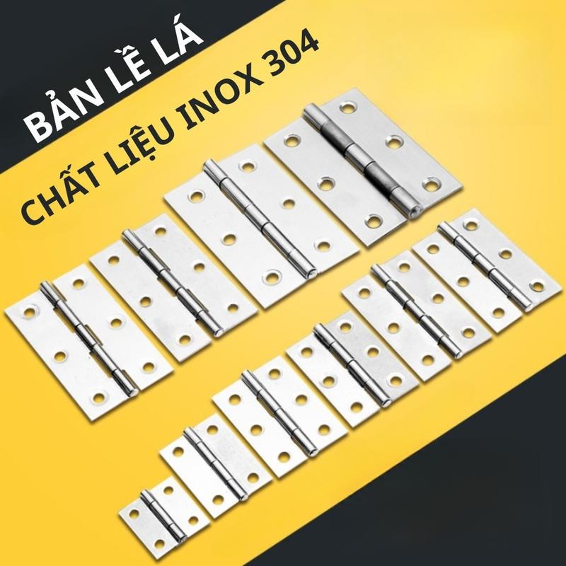 bản lề lá inox bóng bản lề lá sắt xi，Bản lề inox 304 sáng bóng. 2