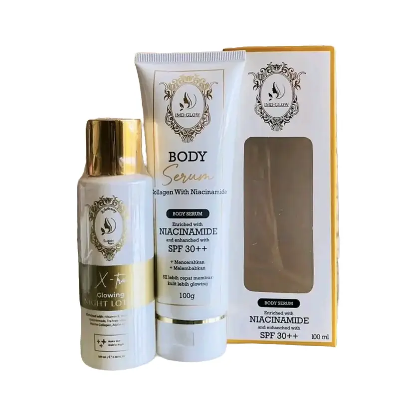 hb xtra glowing imd & Body serum spf 30++ BPOM ORIGINAL Lotion 0