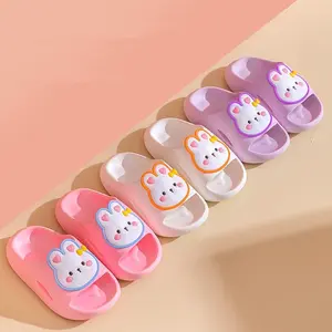 PROMO 5.5 kukishop Sandal Slop lucu Anak Perempuan Karakter Bahan Karet Bagus the bunnies