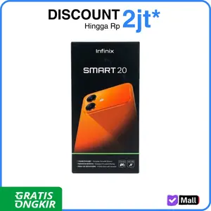 Infinix Smart 20 MediaTek Helio G81 4/128GB 4/64GB Garansi Resmi