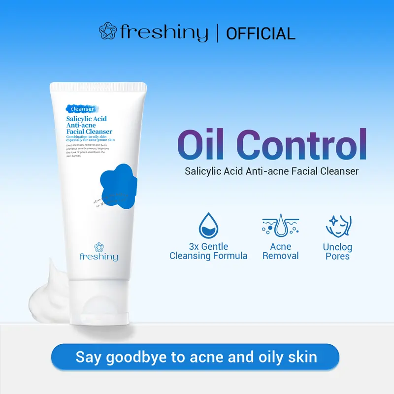 [COD] 100g Freshiny Facial Cleanser, Containing 0.5% Salicylic - TikTok ...