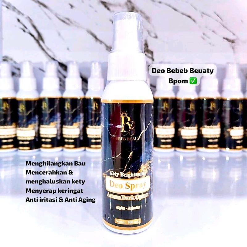 KETY BRIGHTENING BEBEB BEAUTY DEODORAN SPRAY  100ML MENCERAHKAN KETY ANTI BAU 8