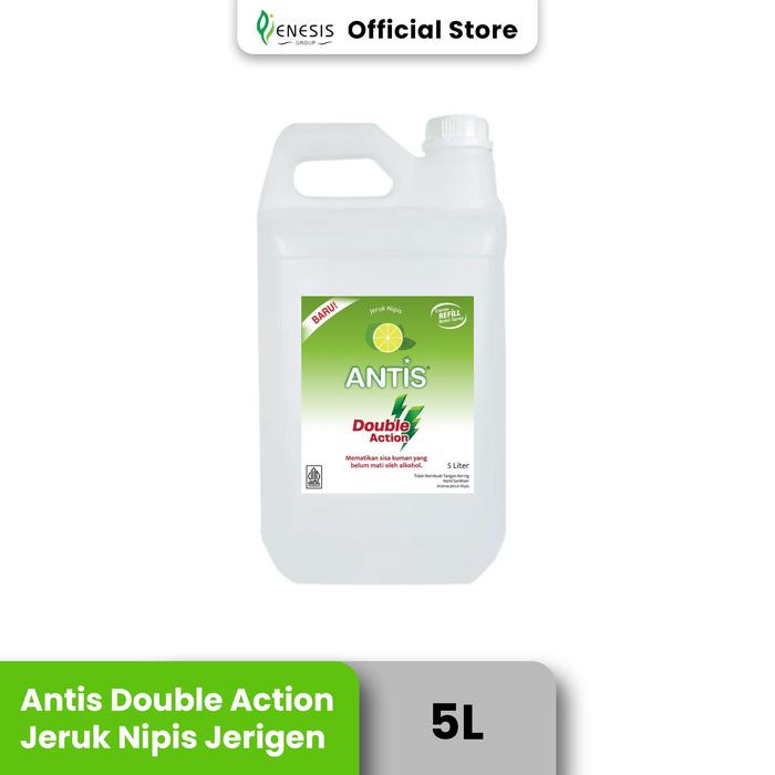 Gambar Antis Double Action (Mampu Membunuh Kuman ) Jerigen 5L dari Enesis Group Kota Administrasi Jakarta Timur Tokopedia