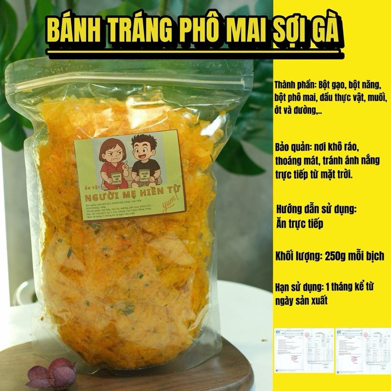 500gr bánh tráng phô mai sợi gà [Người Mẹ Hiền Từ]