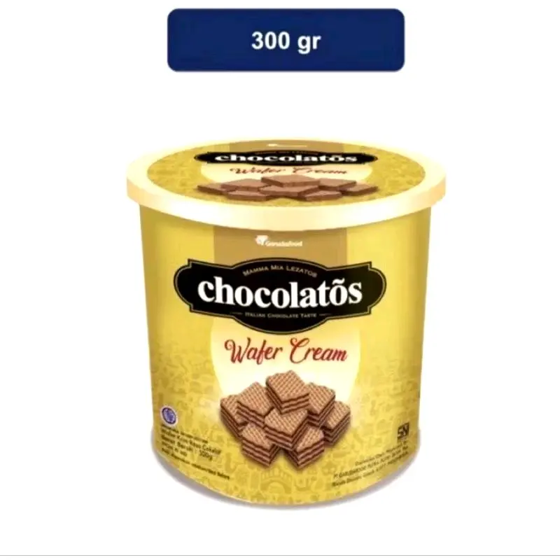 (Kue) Chocolatos Wafer Cream 300gr Murah! Cookies
