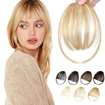 Clip in micro bangs best sale