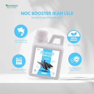 NOC BOOSTER Ikan Lele 500ML - Nutrisi Organik Cair Ikan Lele