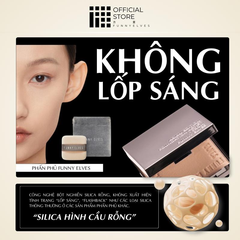 Phấn Phủ Dạng Nén Lì Mềm, Yêu Tinh Vui Nhộn, Không Phản Hồi, Hiệu Ứng Làm Mờ Lỗ Chân Lông Tức Thì, Dành Cho Mọi Loại Da, 7g 1