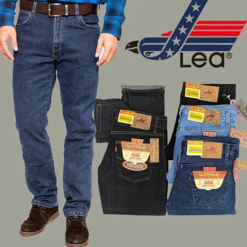 COD Celana Jeans Panjang Lea 606 Regular Pria Standart