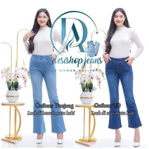 CUTBRAY PANJANG dan CB 7/9 ~ Pinggang Full Karet (Melar) bisa Jumbo Jeans