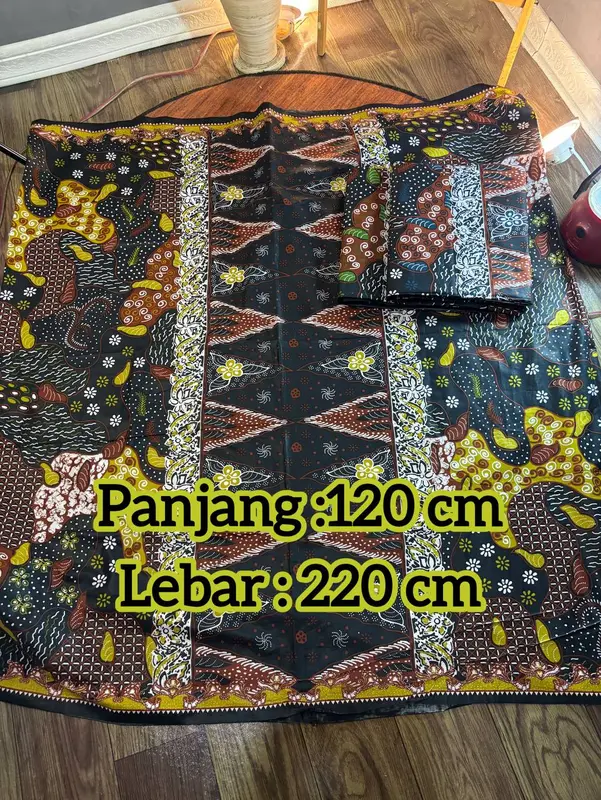 SARUNG BATIK MOTIF SEKAR LANGIT BAHAN KATUN PRIMA ORI-batik gawagist 3