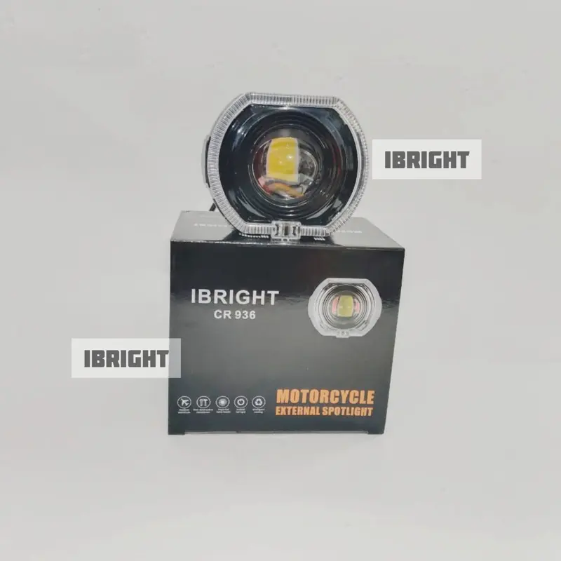 IBRIGHT CR936 - Projie Biled Cut Off 4.5inc Black & Silver Series 2