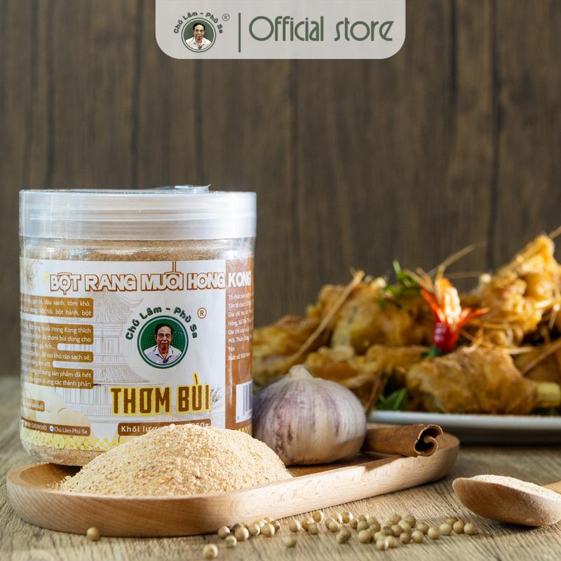  Bột rang muối HONG KONG thơm bùi thương hiệu Chú Lâm - Phù Sa loại đặc biệt muối  tiêu muoi  haohao tiêu  khô gói  gia Sen Gia Vị botn got bột  thịt muoi  hong bột  thịt bột  thịt muoi  hong muoi  hong muoi  hong muoi  hong 