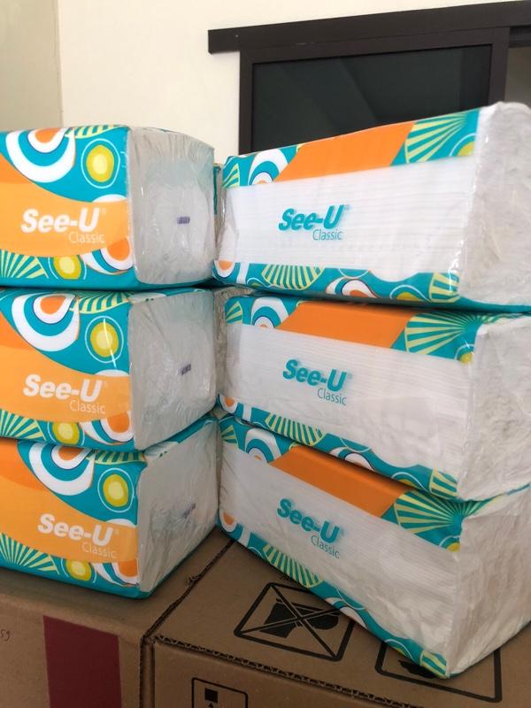 Tisu see uu 250 lembar 3play