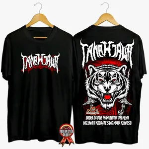 Kaos tanah jawa motif macan keren pria wanita Soft