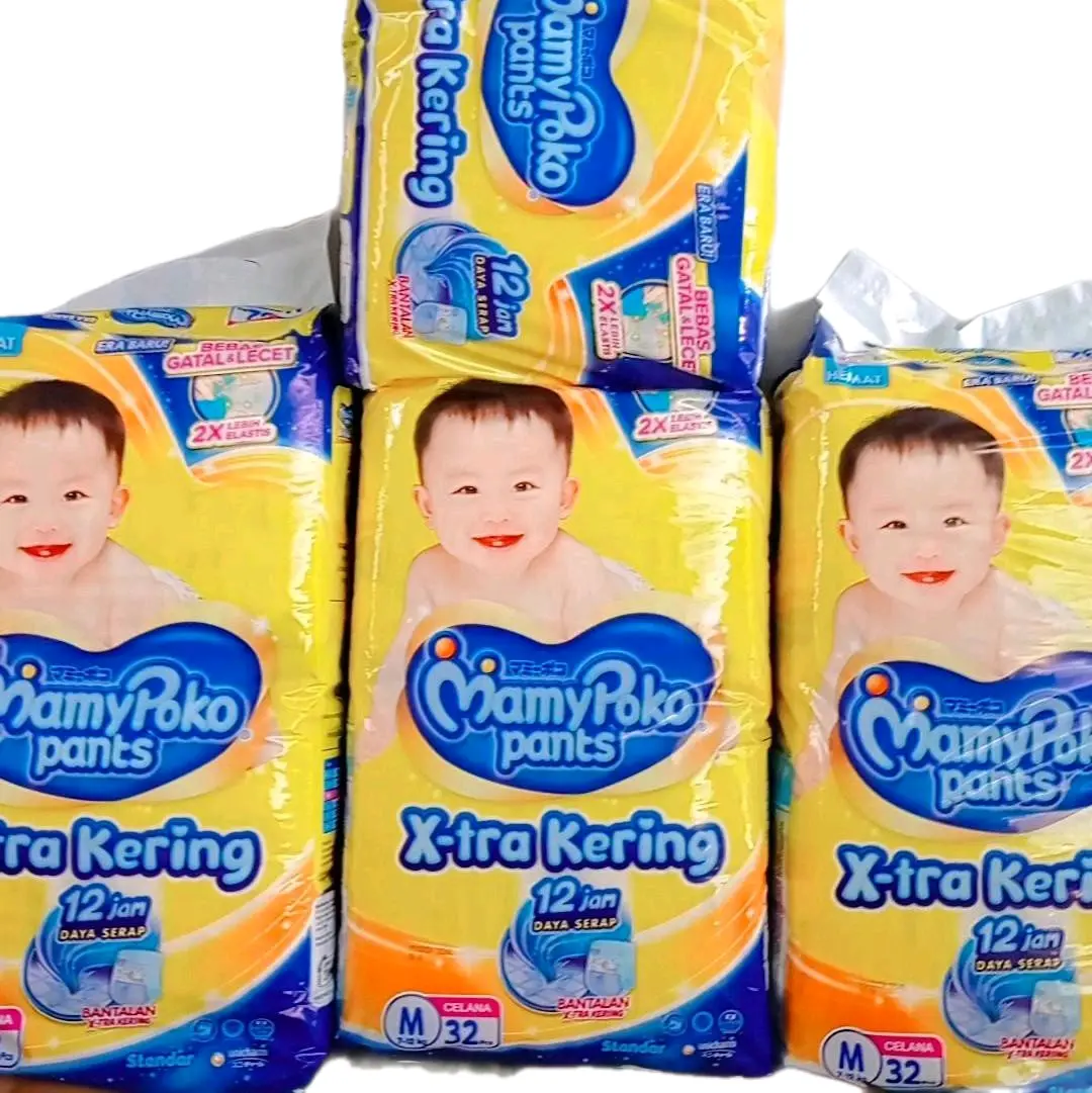 Promo Popok Bayi Murah 2 Ball Mamypoko Extra Kering 12 Jam S38 M32 L28 NB-S44 XL26 Terlaris exp 3 tahun (ORDER 1X SAJA)