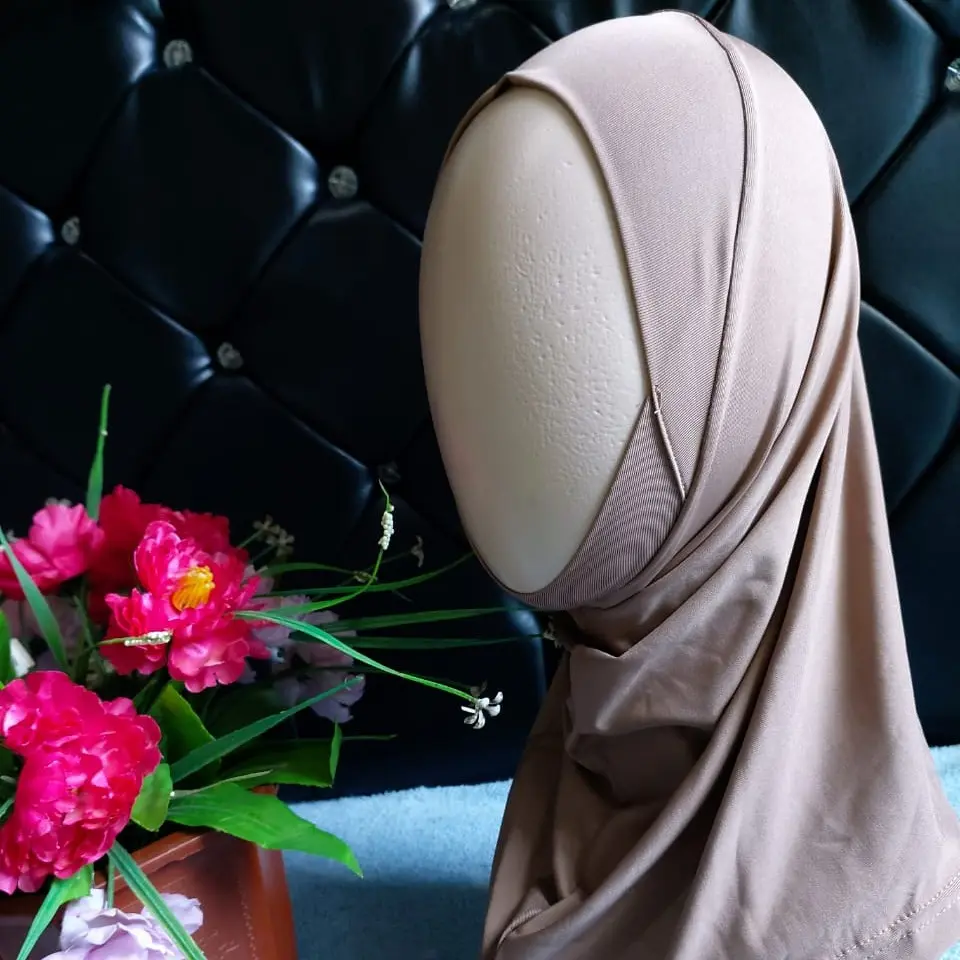 CIPUT DAGU CIDAG INNER HIJAB DALAMAN KERUDUNG Instan Pita