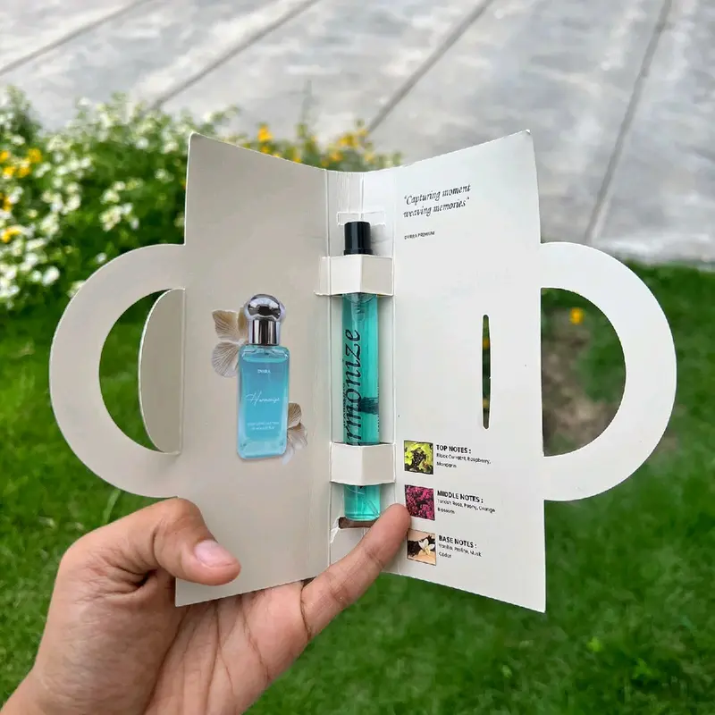 (OFFICIAL)DVARA PARFUM TRAVEL SIZE PAPER SHEET LONG LANSTING SPARKLING SERIES 4