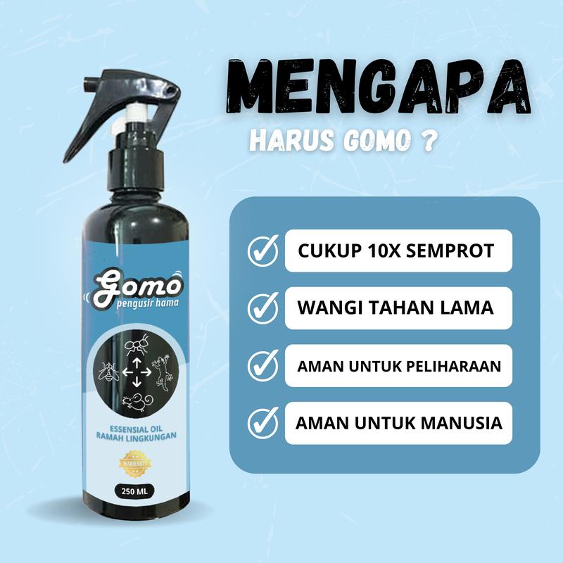 Product Introduction of Pengusir tikus semut lalat cicak ramah lingkungan produk gomo peng u sem pro 1