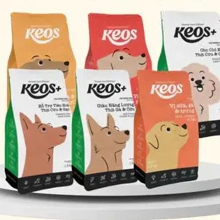 Hạt KEOS 400G cho Chó con và Chó Trưởng thành