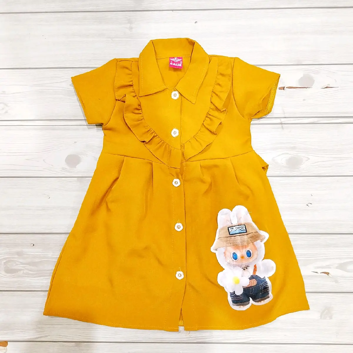 Dress LABUBU Anak Perempuan Fashion
