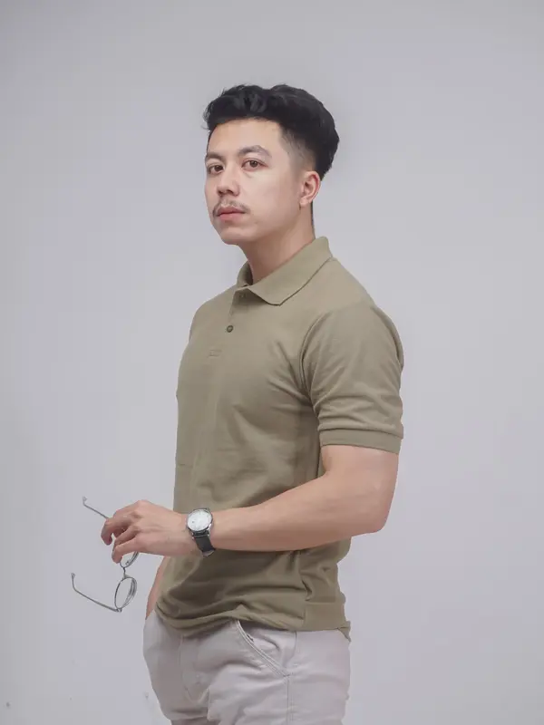 GROOME RUDE POLO SHIRT FIT BASIC SIMPLE - Atasan Kerah Basic 1