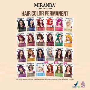 Miranda Hair Color Size [30ml] / Cat Rambut Miranda Ukuran [30ml] / Cat Rambut Permanen / Cat Rambut Tahan Lama