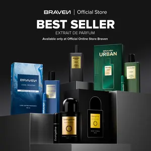 【Best Seller】 Braven Extrait De Parfum | Wangi Tahan Lama - Wangi Mewah | Cool Wootah / Urban Extrait / Aqua /