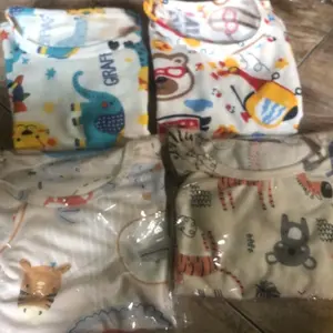 JTKIDS SETELAN ANAK UNISEX TEDDY PENDEK FULL PRINT