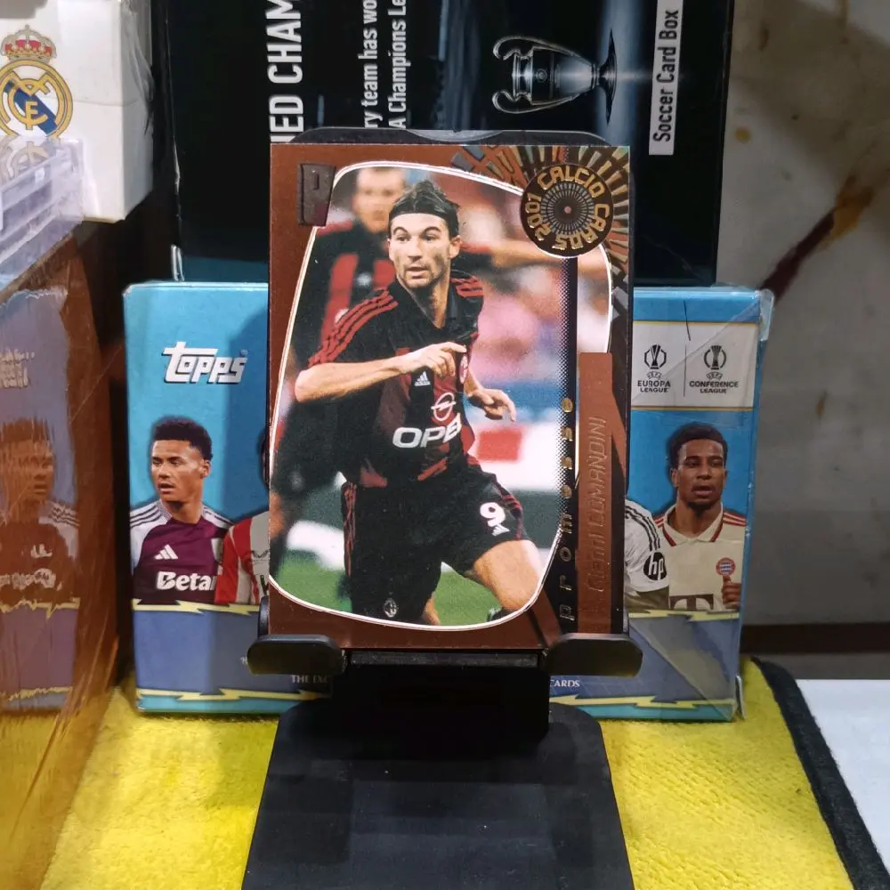 Kartu Bola Panini Calcio Cards 2001 Gianni Comandini AC Milan Original